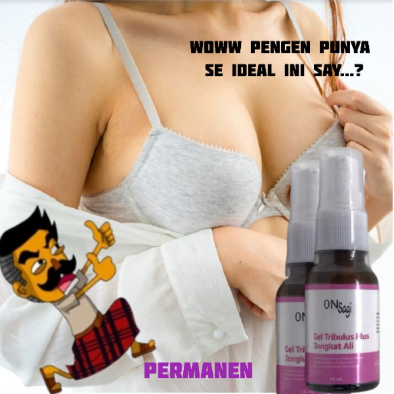 ONSAGI GEL 15ML/TRIBULUS MEMPERBESAR PADAT BERISI/BPOM AMAN DIPAKAI