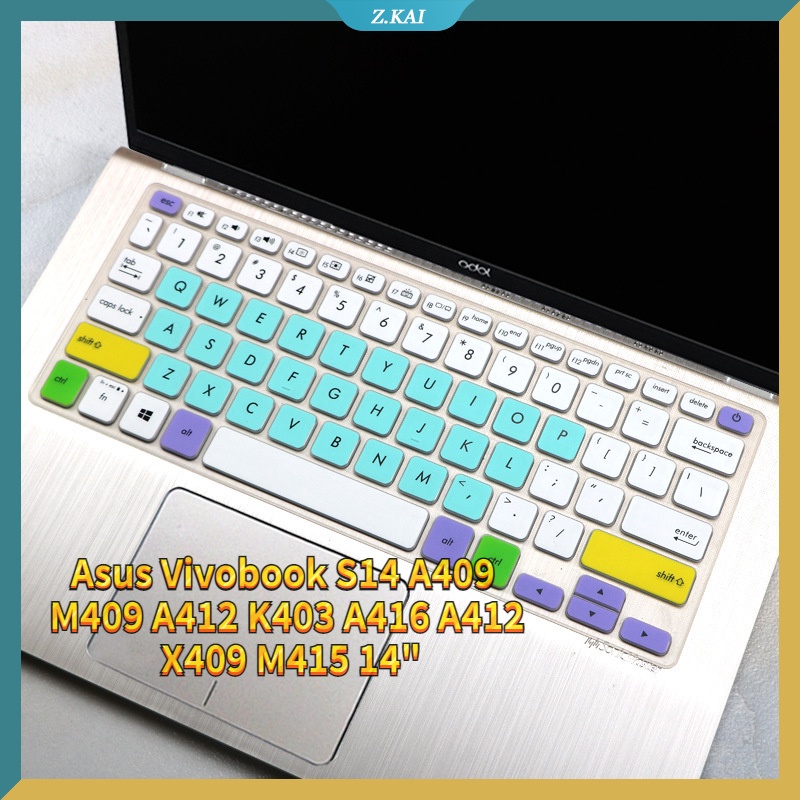 ASUS Skin Silikon Cover Pelindung Keyboard Laptop Anti Air / Debu Untuk HP Vivobook S14 A409 M409 A412 K403 A416 A412 X409 M415 14 &quot;