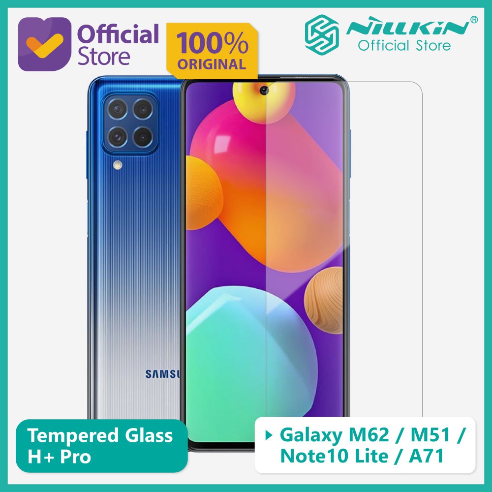 Tempered Glass Samsung Galaxy M62 / M51 / Note 10 Lite / A71 Nillkin Anti Explosion H+ Pro