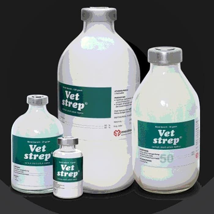 VET STREP 25 Gram Obat CRD Ngorok Ayam Bebek