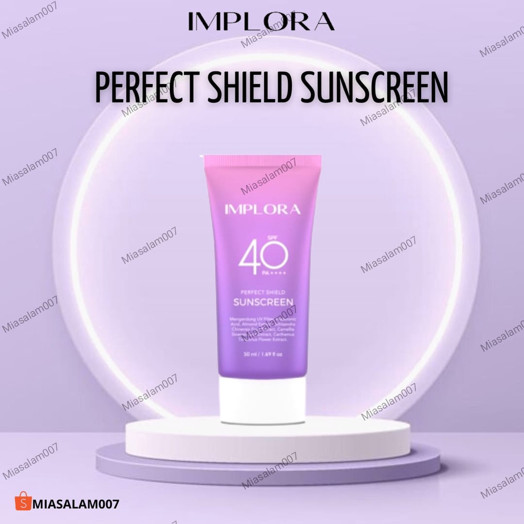 IMPLORA PERFECT SHIELD SUNSCREEN SPF 40 PA ++++