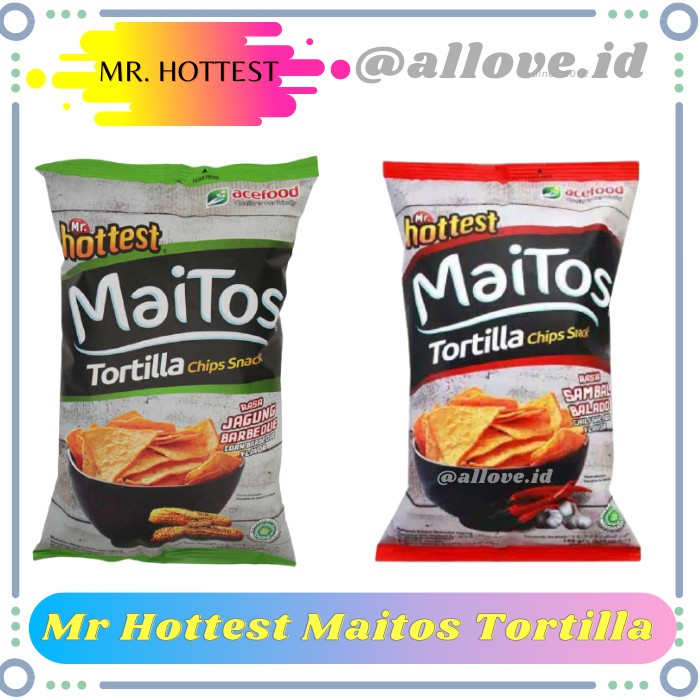 

Maitos Tortilla Mr.Hottest Snack Tortilla Chips Maitos140g