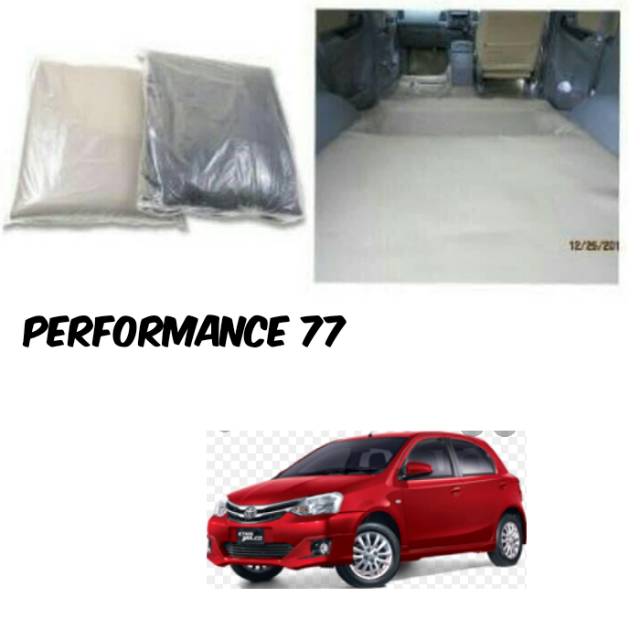 Karpet Dasar Tebal Toyota Etios Valco