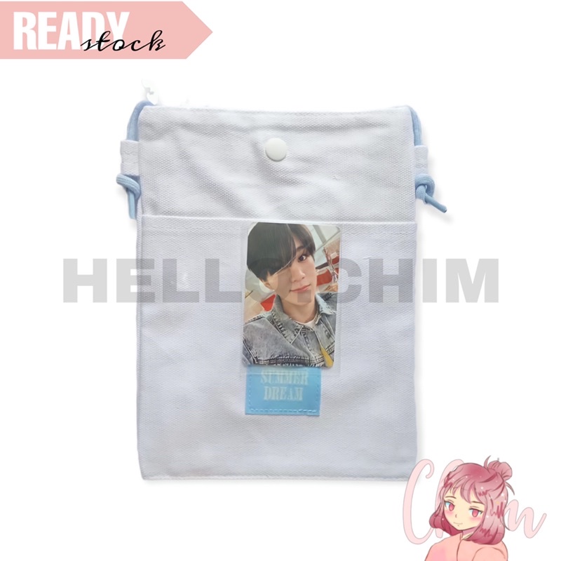 [READY] NCT DREAM - Mini Bag + Photocard Hot SummerDream Mark Jeno Renjun Haechan Jaemin Chenle Jisu