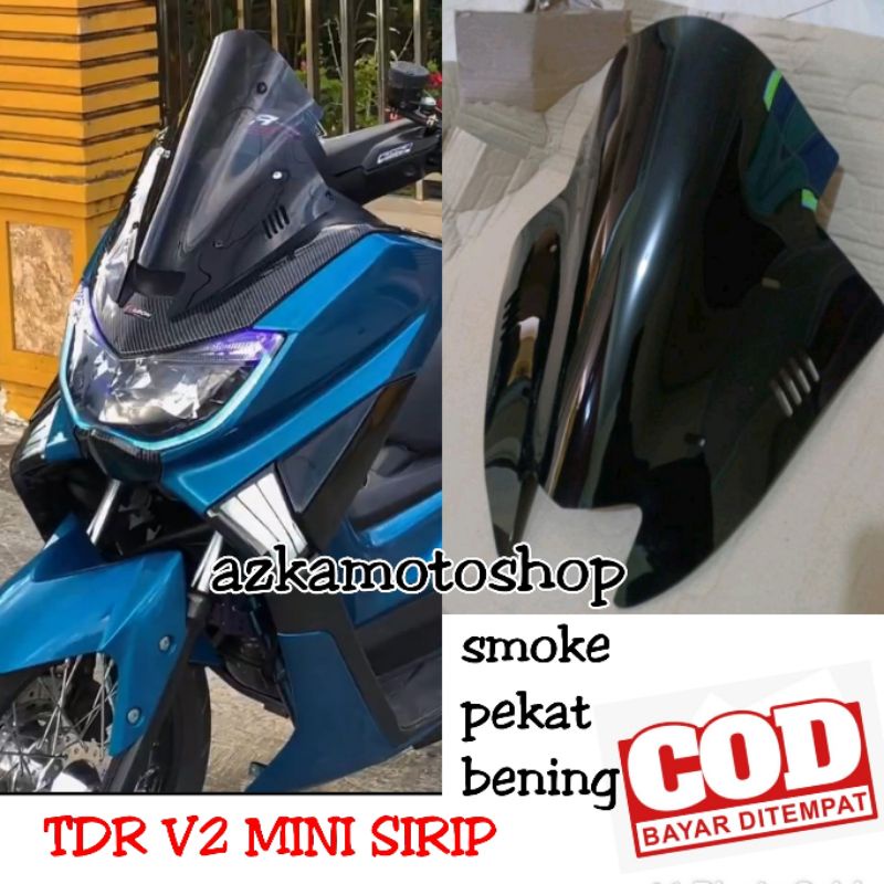 VISOR SIRIP TDR V2 NMAX OLD N-MAX LAMA WINSIL TDR V2 SIRIP WINSIL SPORTY NMAX