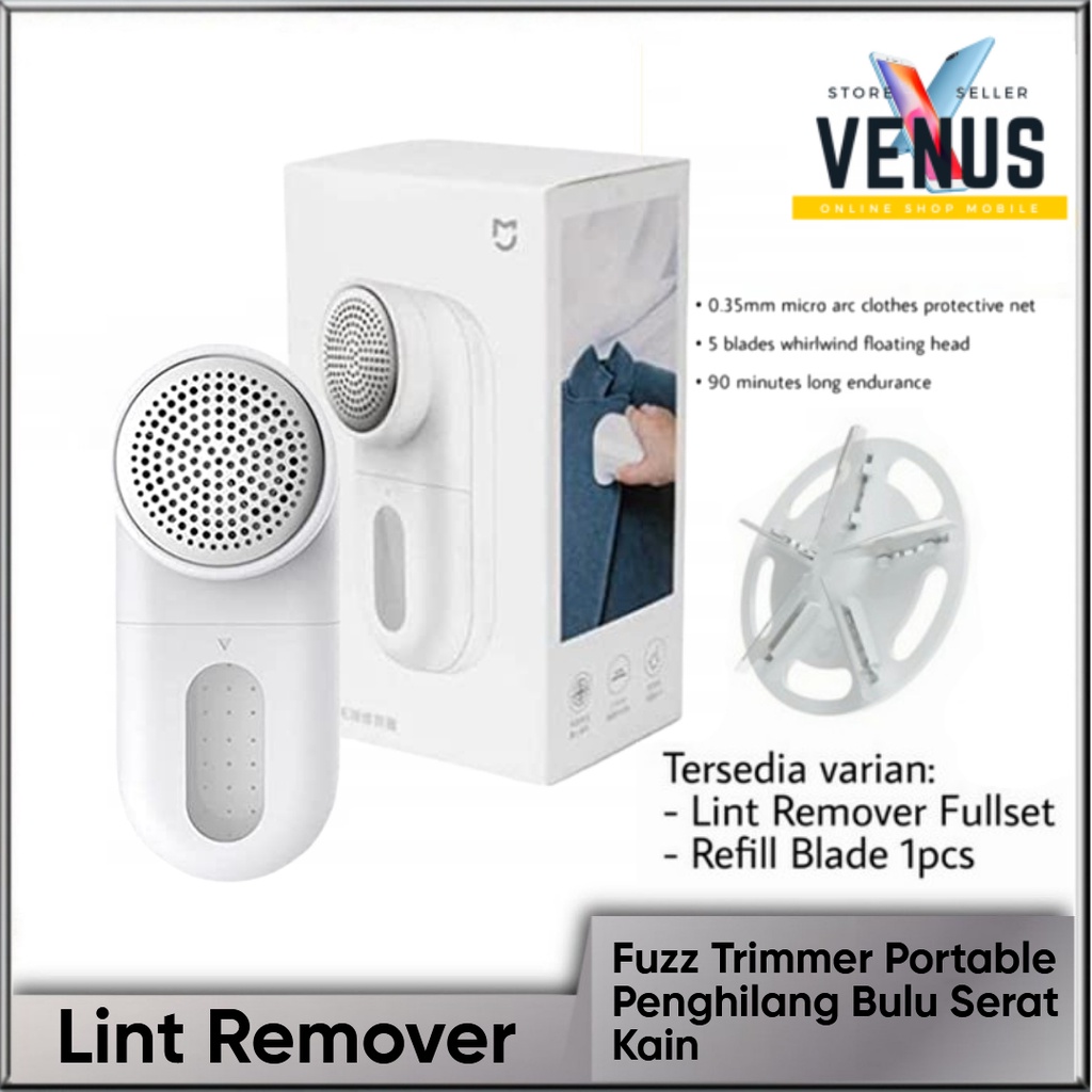 Mi Mijia Lint Remover Penghilang Bulu Serat Kain - Fuzz Trimmer Portable