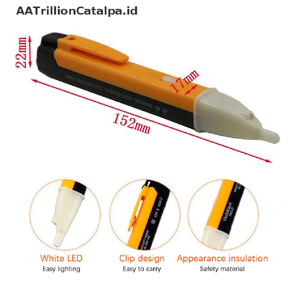 Aatrillioncatalpa Pensil Tes Induksi Non-Kontak Dengan Lampu