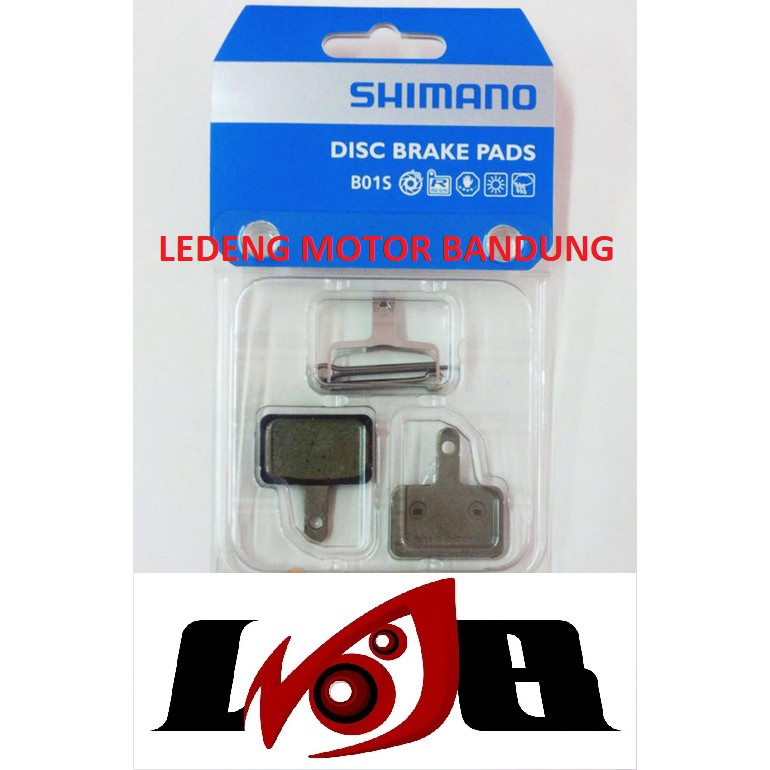 Disc Brake Pad B01S Resin Shimano Kampas Rem Cakram Sepeda Bike