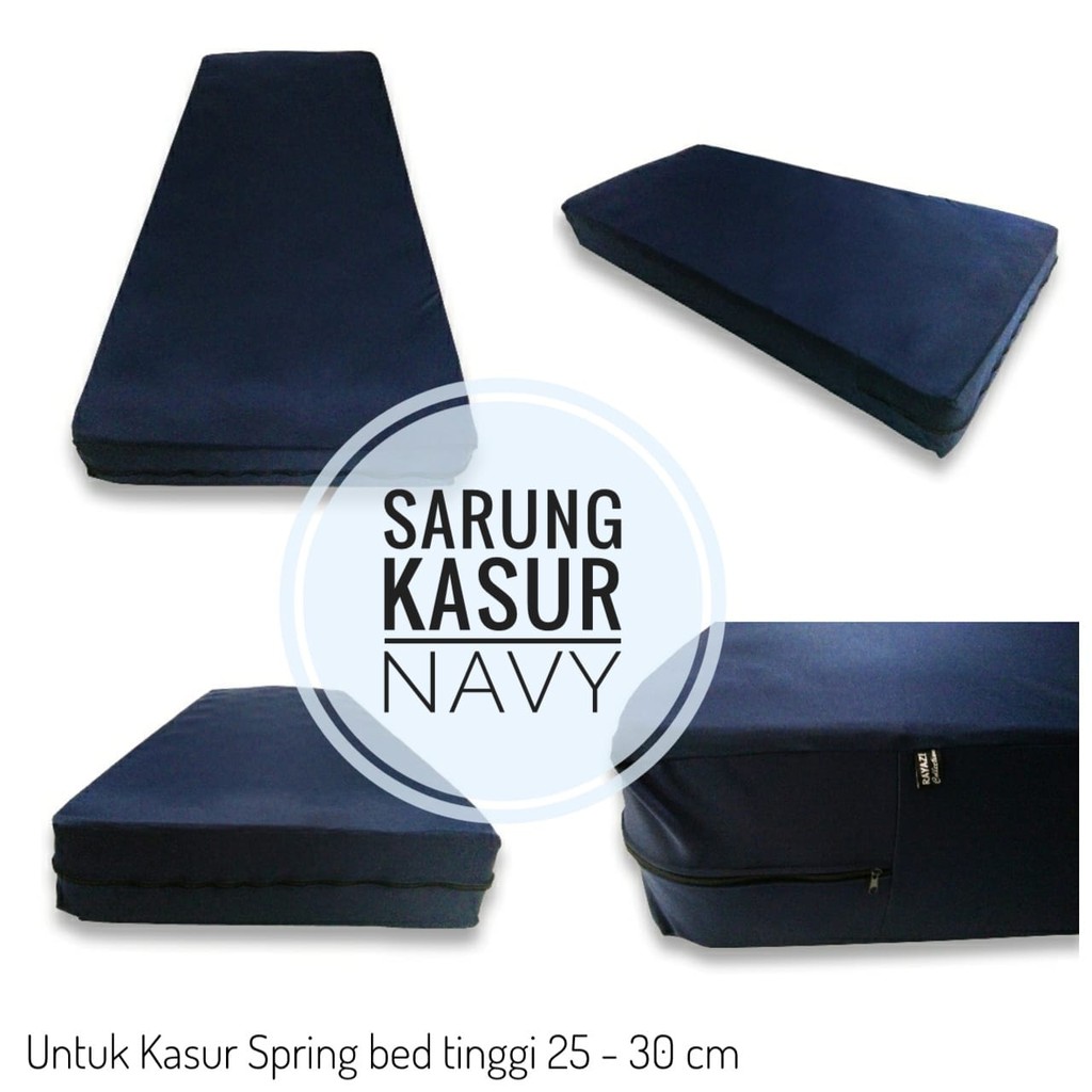 Sarung Kasur Uk.180x200x25-30cm POLOS Khusus SPRINGBED