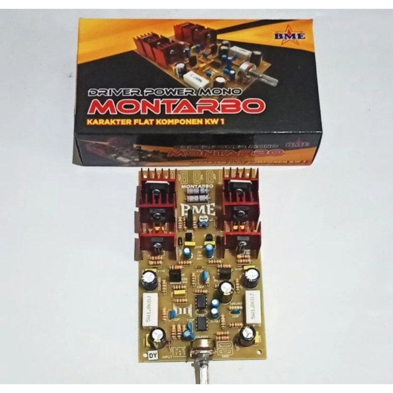 KIT Driver Power Amplifier Montarbo Italy By BME