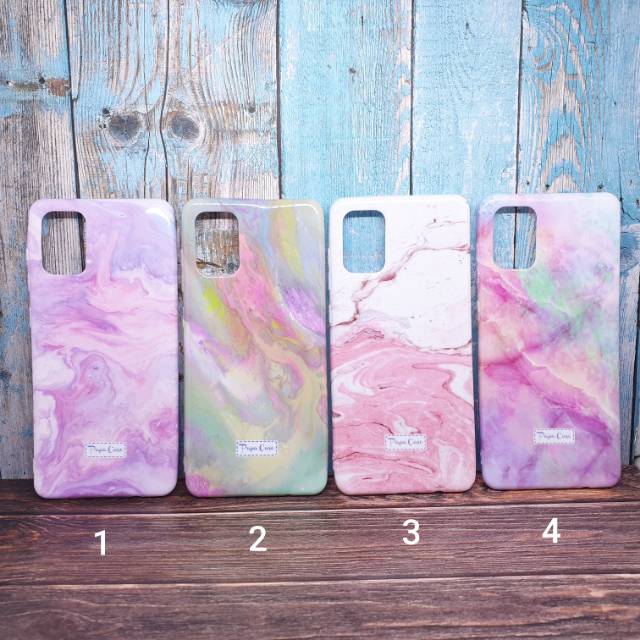 Softcase / Case Marble Full Glossy For Samsung Galaxy A71