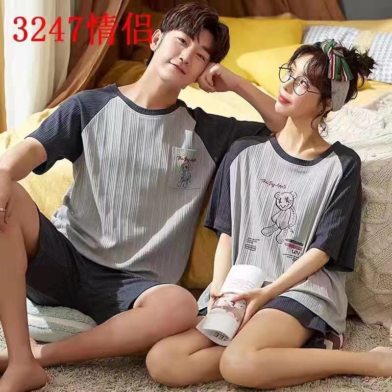 Couple Homewear Hotpant Katun import