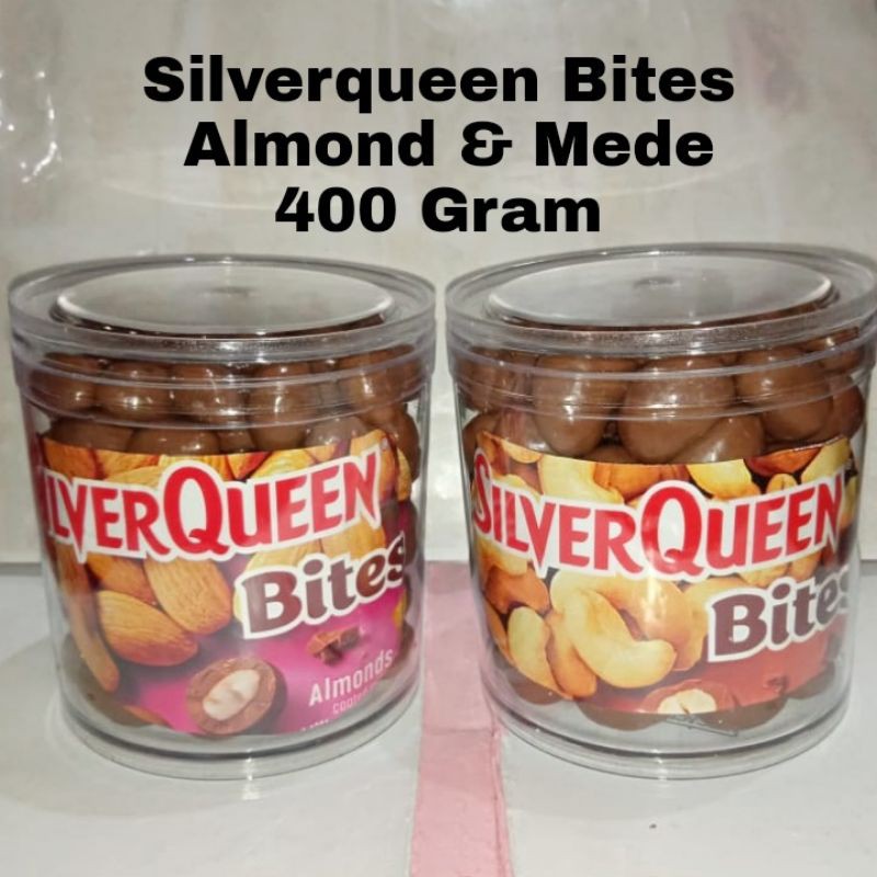 

Coklat Silverqueen Bites Mede Almond 400 Gram Murah