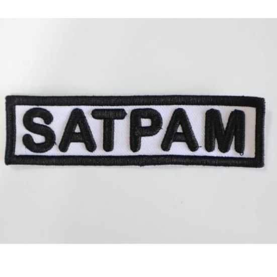 BORDIR ATRIBUT SATPAM TIMBUL