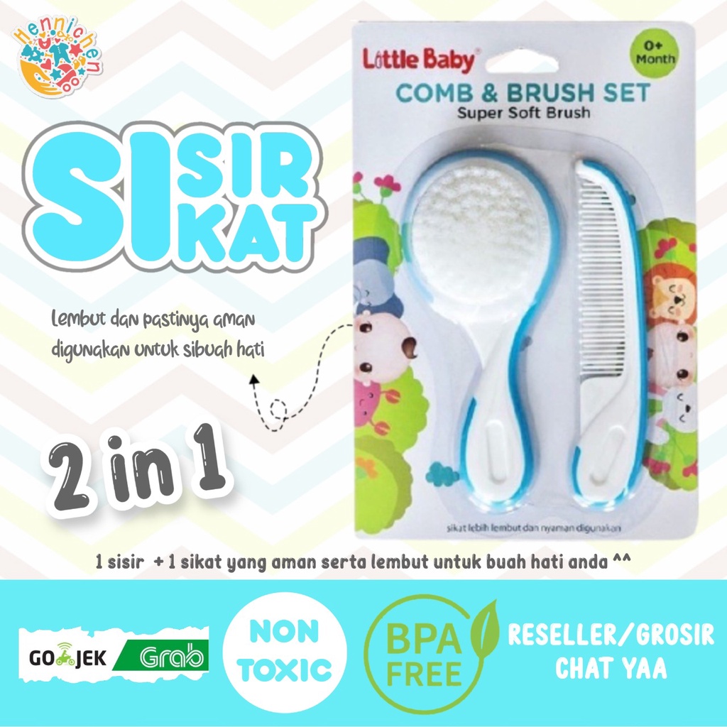 LITTLE BABY SISIR BAYI DAN SIKAT SET ( 2 in1 )