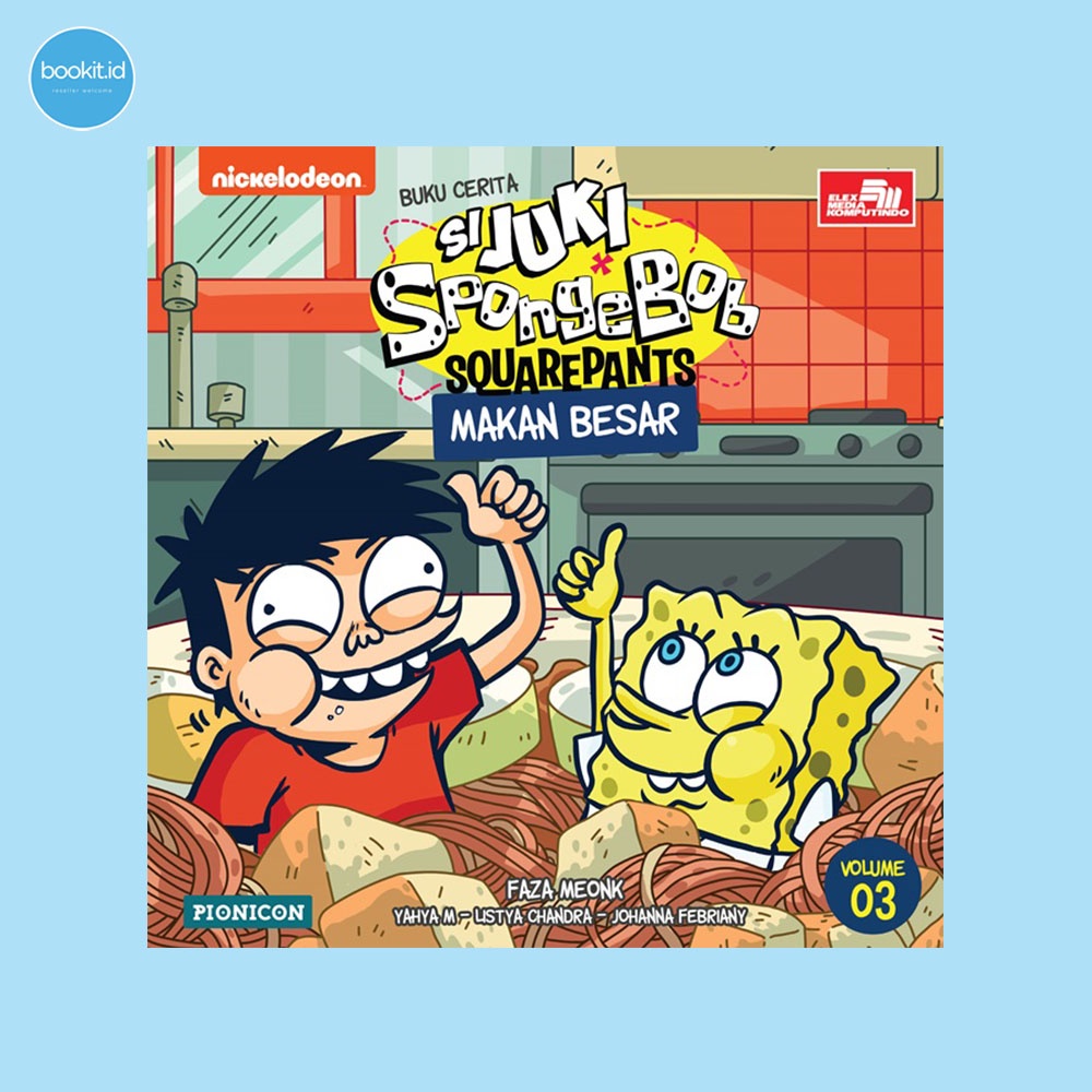 Buku Juki-Spongebob Makan Besar