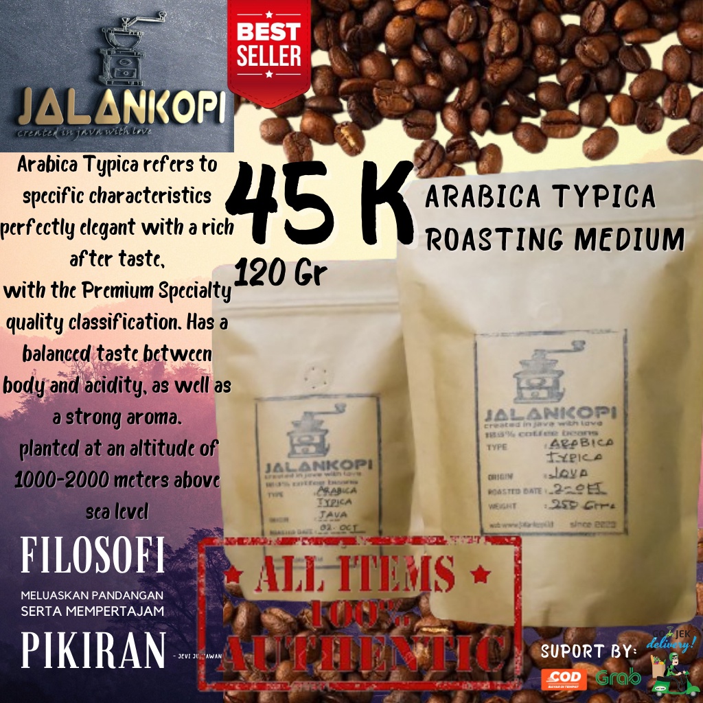 

ARABICA TYPICA THE LEGEND 120Grams