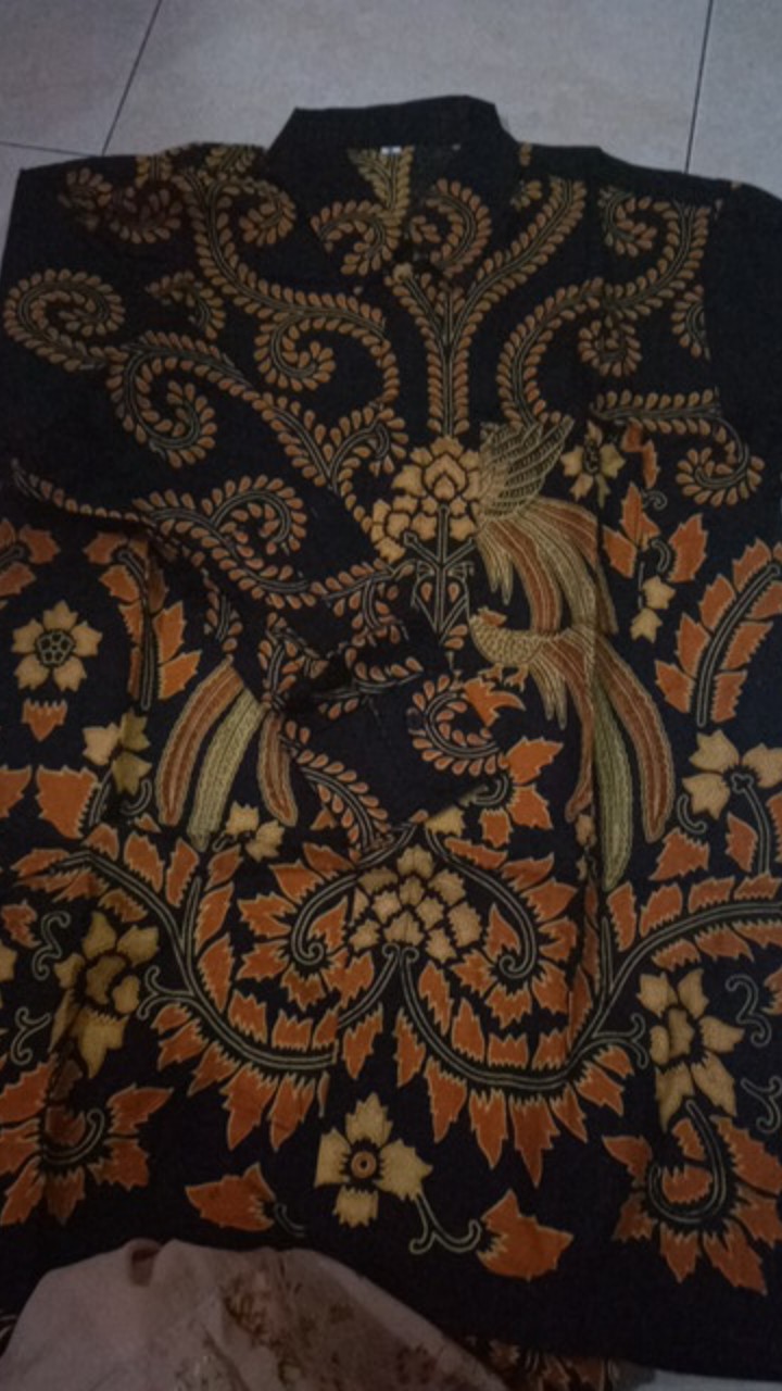Maura Couple - Sania Ruffle Batik Couple Ori Ndoro Jowi Garansi Termurah Shopee - Batik Modern Solo