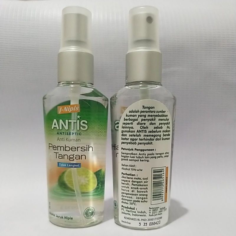 Antis Botol 200 ml Jeruk Nipis Spray