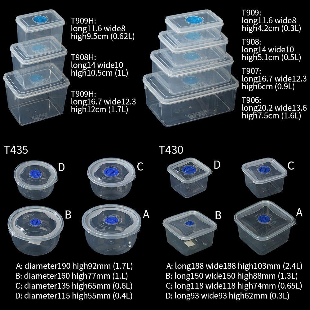 TOP 5 Pcs Bento Box Outdoor Plastik Peralatan Makan Camping Anak Sekolah Alat Makan Wadah Penyimpanan Makanan Makan