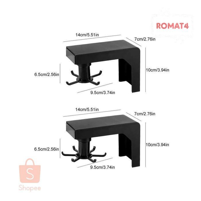 SPATULA DAN SUTIL STA2L370 KAIT HOLDER RAK IRUS CENTONG SODET TEMPEL GANTUNG