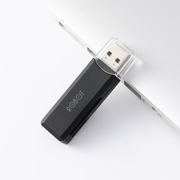 ROBOT CR102 Card Reader 2in1 Micro TF SD USB3.0