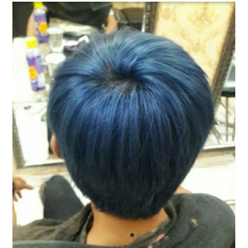 hair color diosys+oxydant(blue black)
