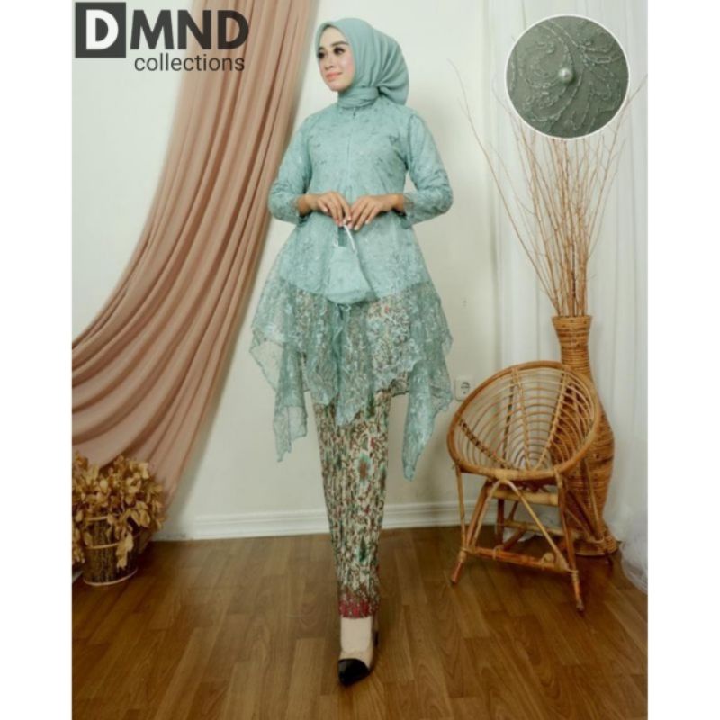 KEBAYA BROKAT MODERN - KEBAYA TUNIK TILLE CANTIK - TUNIK MAURI - TUNIK AZALEA - TUNIK KEKINIAN - DFS