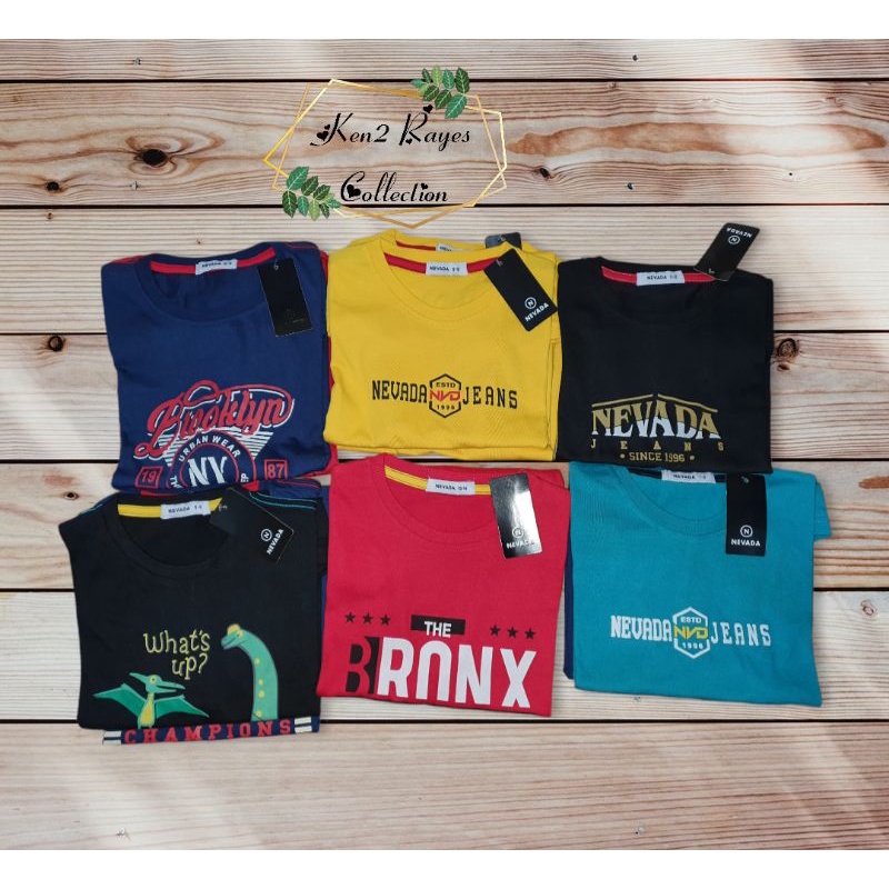 Kaos nevada anak laki-laki