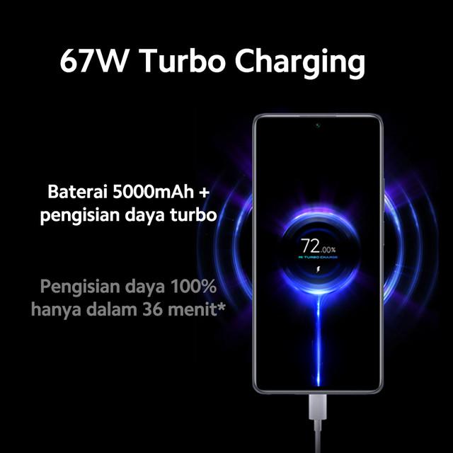 Xiaomi 11T (8GB+256GB) Dimensity 1200 Ultra 108MP Triple Kamera Layar 6.67