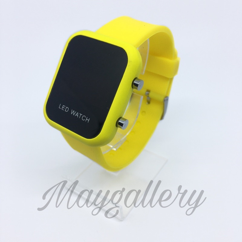Jam Tangan Led Watch (Free Gift)-Kuning