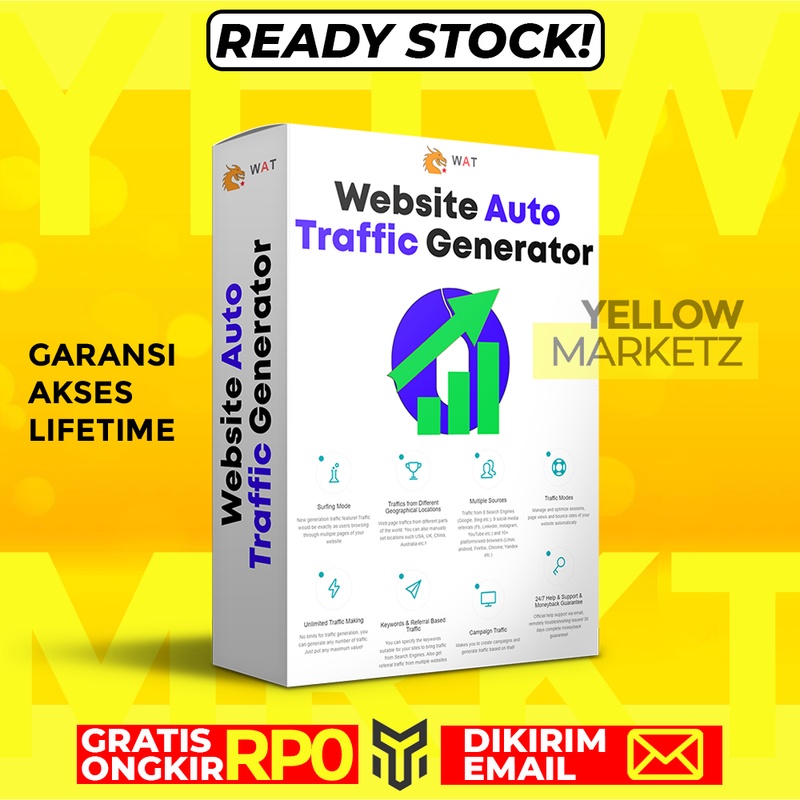 WEBSITE AUTO TRAFFIC Generator ULTIMATE - SEO Tools Visitor WAT