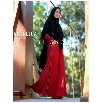 ENERGICA SYARI || BEST SELLER FASHION MUSLIMAH GAMIS PREMIUM - BUSANA Set Muslim Fashion Setelan Rem