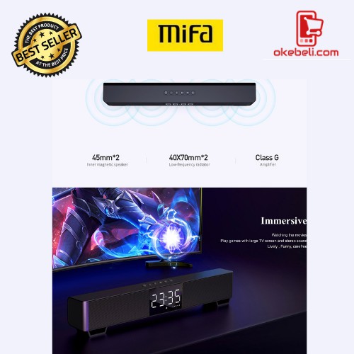 Xiaomi MIFA K3 Soundbar Wireless Stereo speaker ORIGINAL -  Support AUX Micro SD