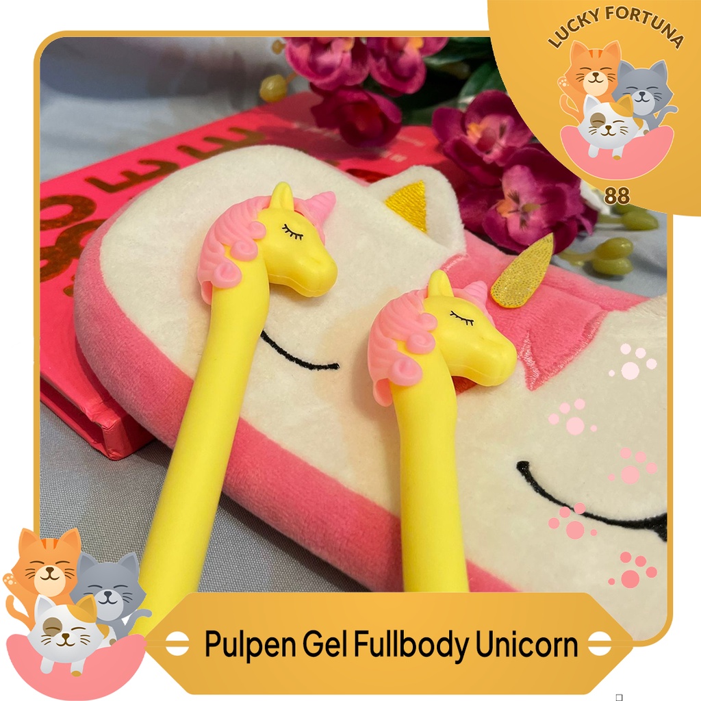 

[Luckyfortuna88] Pulpen Gel Fullbody Bentuk Unicorn Pen Gel Fullbody Bentuk Unicorn Lucu murah alat tulis sekolah alat tulis kantor murah kualitas bagus