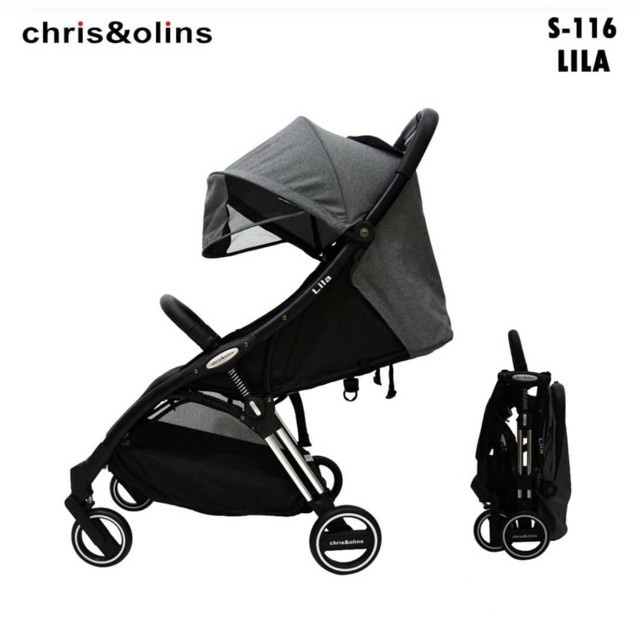 Chris &amp; Olins Stroller LILA S-116 - Kereta Dorong Bayi