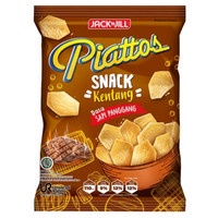 Piattos Snack Kentang Rasa Rumput Laut, Bakso Bakar, Ayam Goreng Spesial, Iga Penyet, Sambal Terasi 