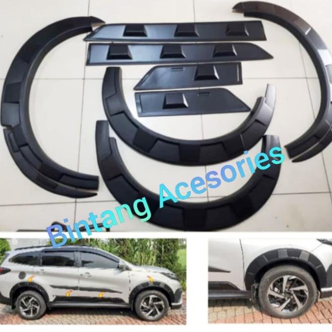 Over Fender Mobil Rush Terios 2018 2019 2020 Body Kit Model Rock Ford