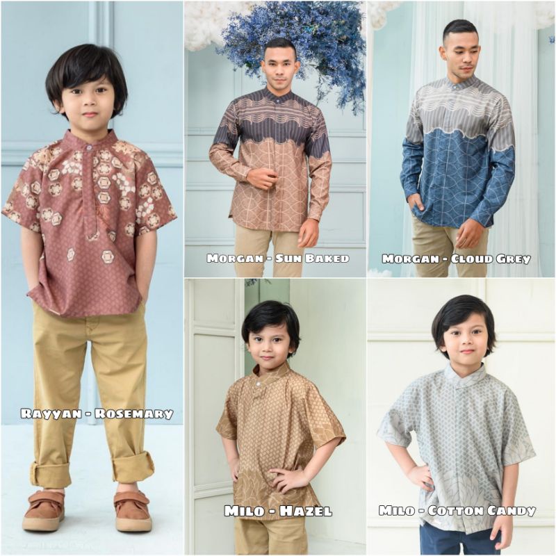 MORGAN SHIRT, LITTLE RAYYAN & LITTLE MILO BY WEARING KLAMBY