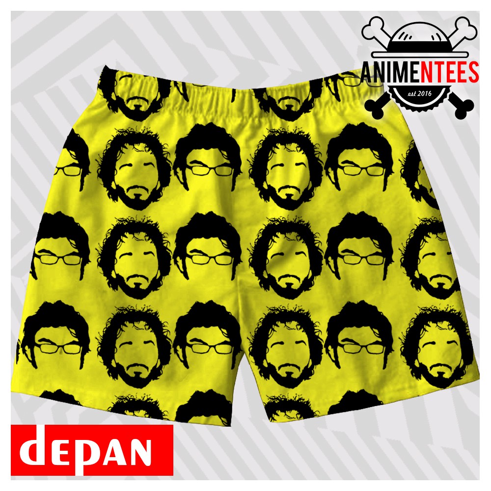 boxer lucu keren brindil kuning katun adem