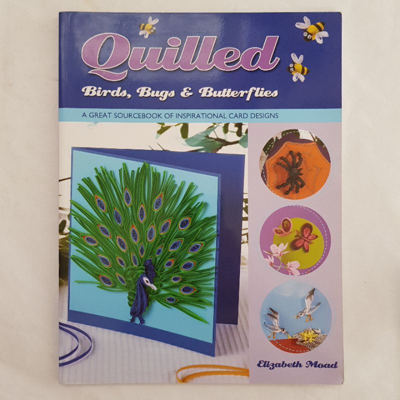 Buku import Quilled birds, bugs and butterflies
