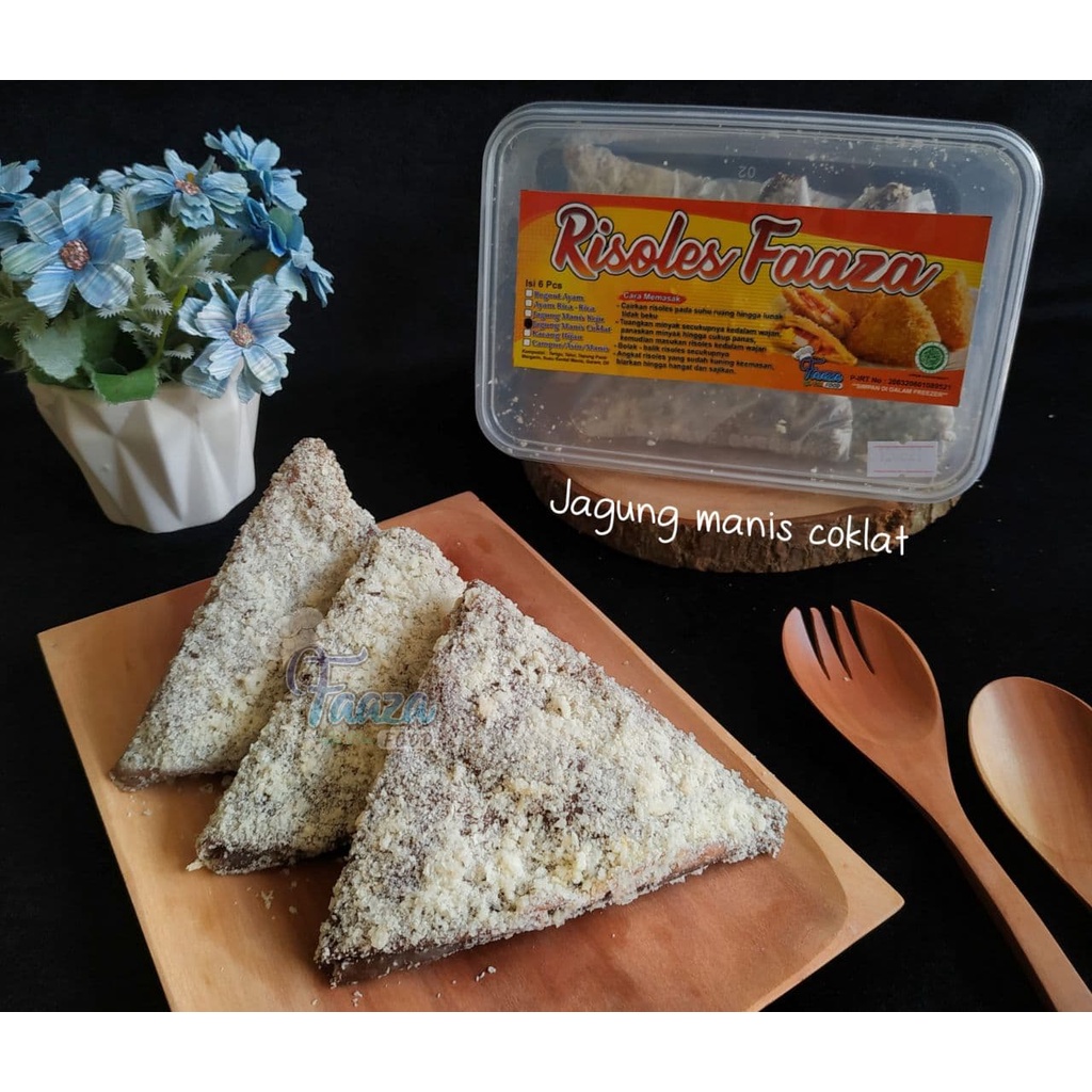 

RISOLES - MANIS COKLAT - FROZEN FAAZA FOOD ENAK & HALAL