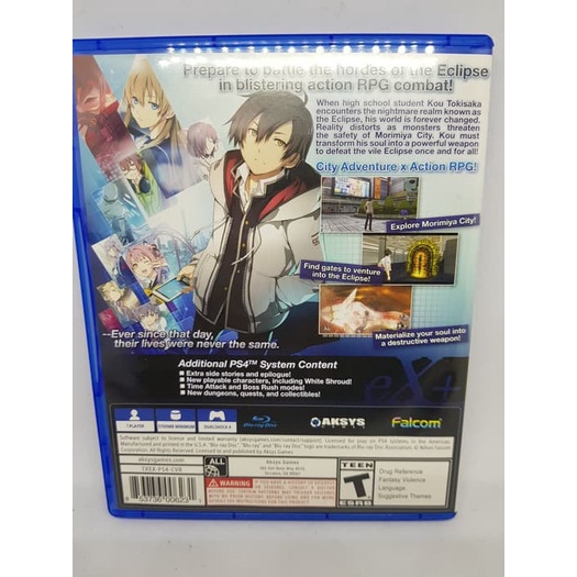 BD PS4 Tokyo Xanadu Ex Plus