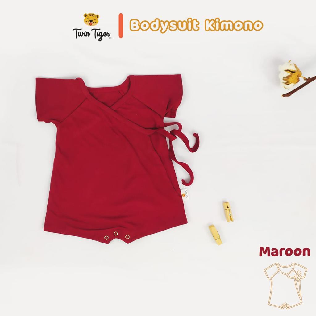 PROMO TWIN TIGER KIMONO Jumpsuit Romper bayi, Jumpsuit bayi, jumper bayi, Pakaian bayi perempuan