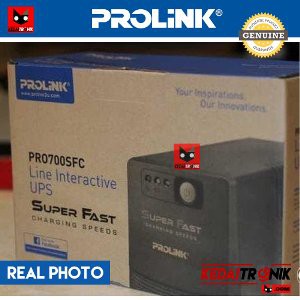 UPS PROLINK Pro700SFC 650VA PRO 700SFC Stabilizer Battery 650 700 SFC Terbaik