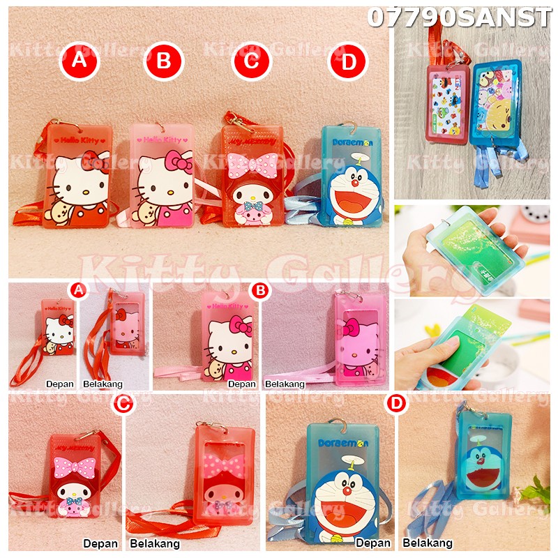 

Name Tag Size 10x6cm Hello Kitty Melody Doraemon Stitch & Friends AT07790 07791