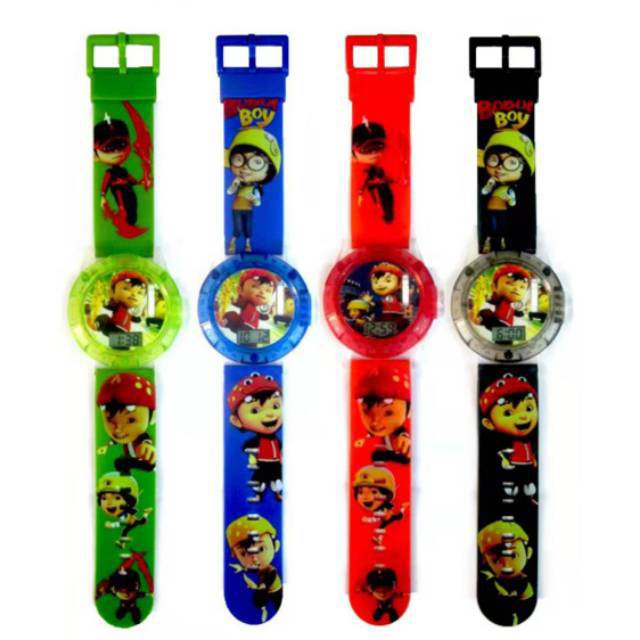 Jam Tangan Anak&quot; Laser BoBoiboy Strap Rubber(Dikirim Dari Jakarta)