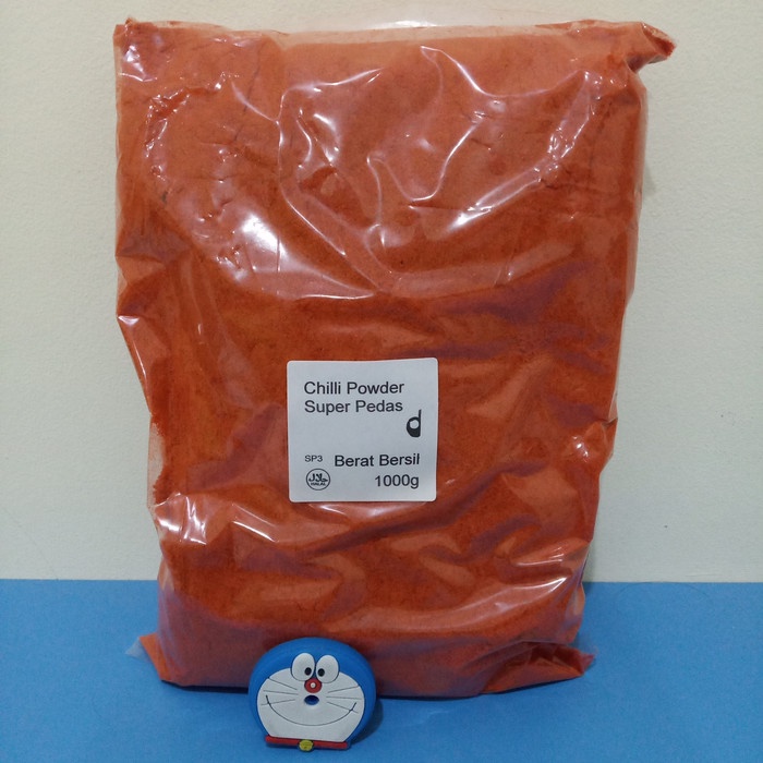 

Siap Kirim Cabe Bubuk 1 Kg Super Pedas / Chilli Powder 1000 Gram Super Spicy
