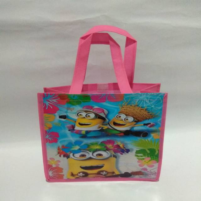

Tas ultah anak Minion Goodie Bag/Souvenir ultah Goodie bag