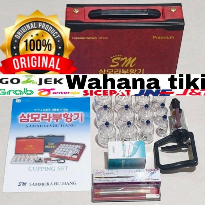 alat bekam kop sammora 19 lengkap premium pen jarum